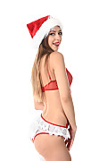 Avery Santa's Lil Secret istripper model