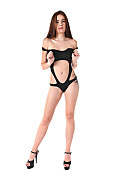 Scyley Jam Curvy Suit istripper model