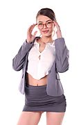 Hilary C It's Business Time istripper model