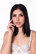 Annie Hill Love In White Satin istripper model