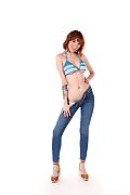 Lilly Mays One Piece Of Denim istripper model