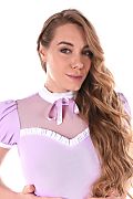 Ryana Lavender Maid istripper model