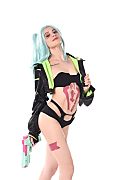 Christy White Cyber Doll istripper model