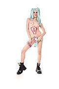 Christy White Cyber Doll istripper model