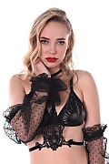 Athena Fleurs Black Seduction istripper model