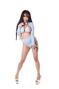 DJ Sakura Tokyo Blues istripper model