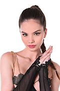 Ave Deva Glitter Hearts istripper model