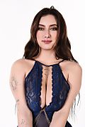 Kaly Blue Lace Surprise istripper model