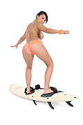 Sarah Surf city istripper model