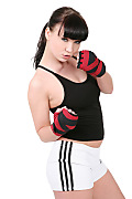 Ally Style Right hook istripper model