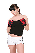 Ally Style Right hook istripper model